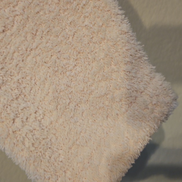 Pottery Barn | Women's Sherpa Teddy Cream Lt. Pink Pockets Loungewear Robe Sz L - Picture 6 of 10